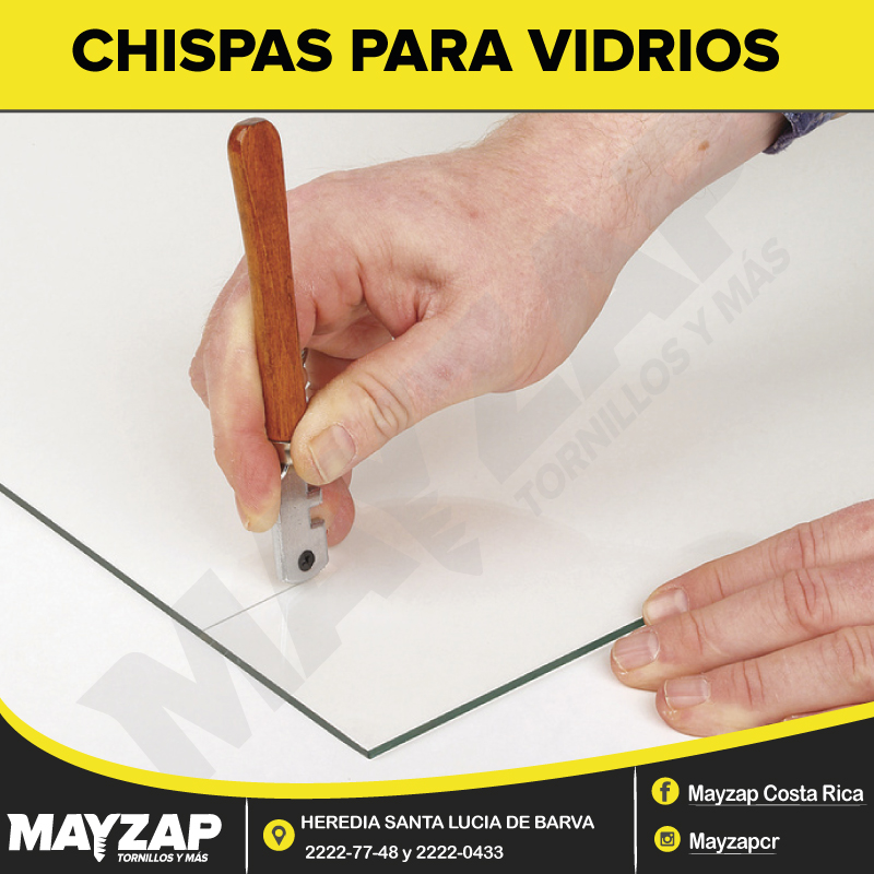 CHISPAS PARA VIDRIOS Archives Mayzap Tornillos Y Herramientas