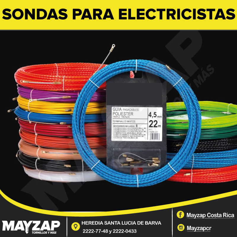 SONDAS PARA ELECTRICISTAS Archives Mayzap Tornillos Y Herramientas