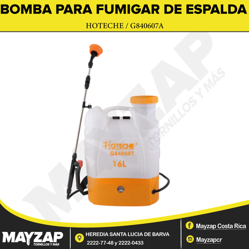 Bomba de discount fumigar a bateria