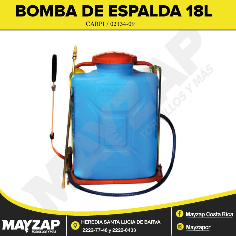 Bomba de discount espalda 15 litros