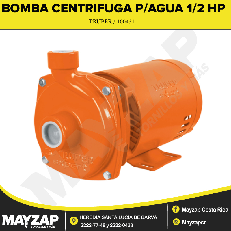 Bomba Eléc. Periférica P/Agua Truper 1/2Hp